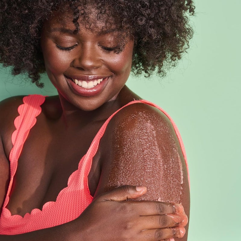 Treehut Bikini Reef Shea Sugar Scrub, Exfoliating, Hydrating & Moisturizing Body Scrub with Shea Butter & Nourishing Essential Oils, Smooth & Soften Skin, 18 oz - Image 4